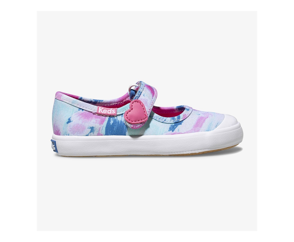 Kids Keds Slip Ons - Harper - White/Pink - 2356-CWYEL